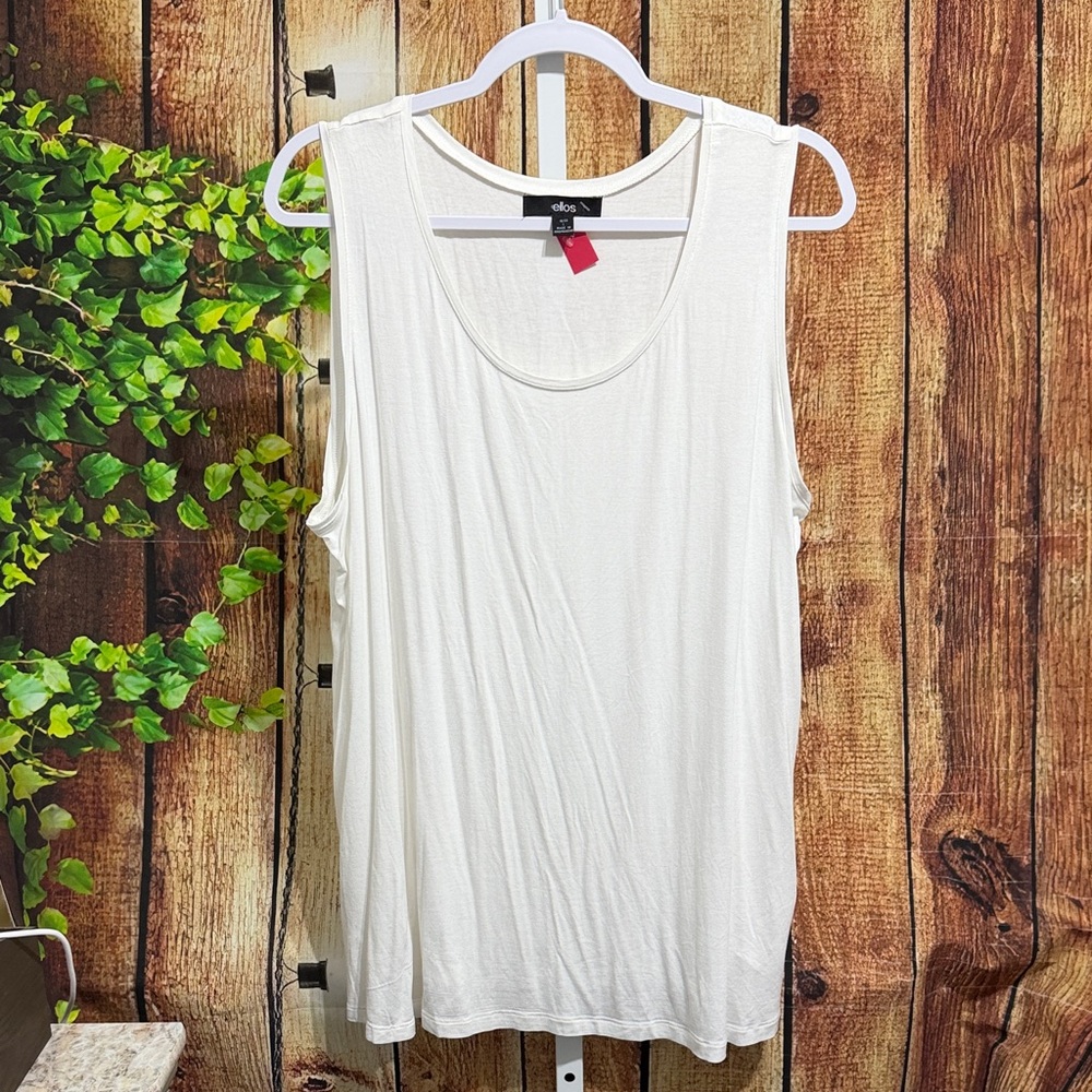 🚨(4/$10) Ellos Sleeveless Tank Size L (18/20)